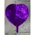 2023 Toptan Küçük folyo uçan balon lila kalp